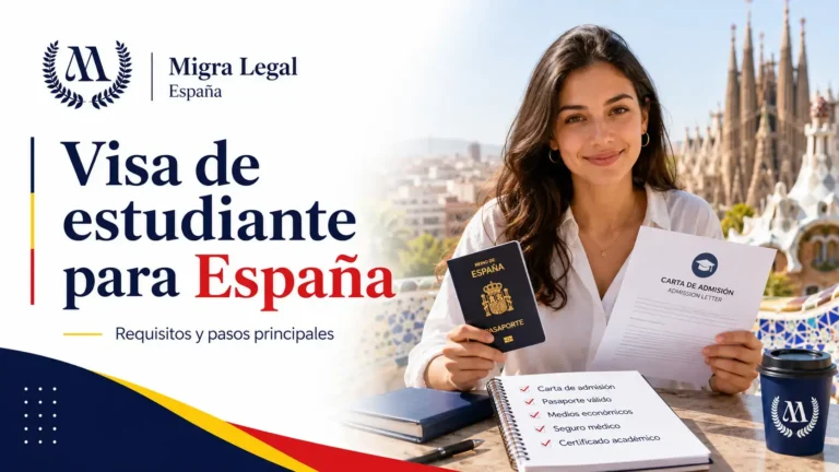 Visa de estudiante para España